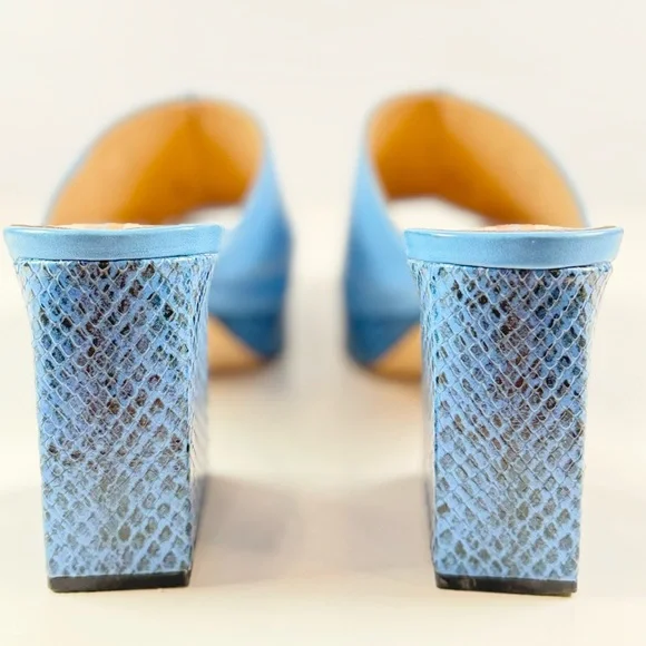 SAM EDELMAN Wilton Leather Mule Sandals Size 9 - Picture 8 of 9